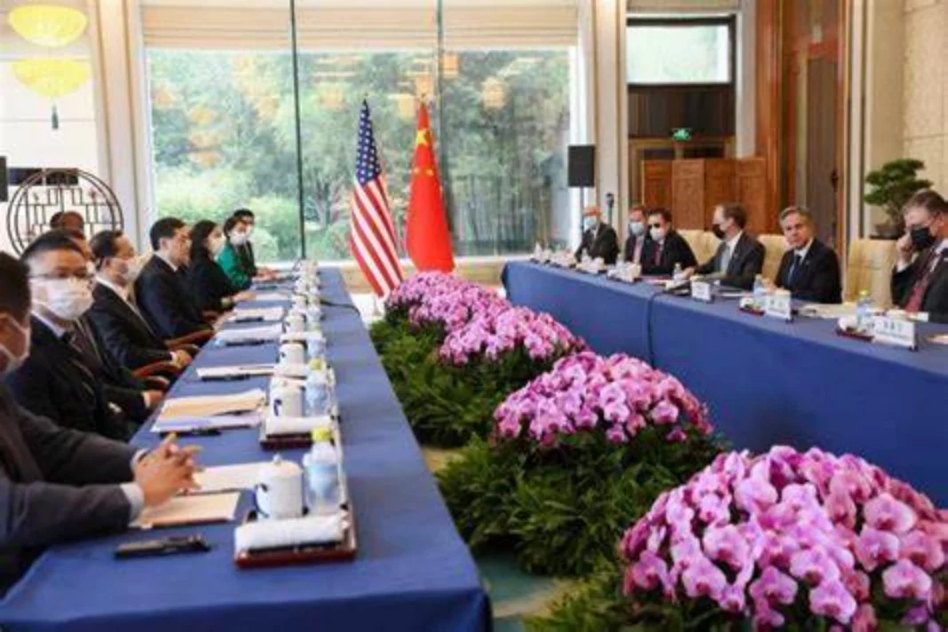 Blinken meets Chinese diplomats
