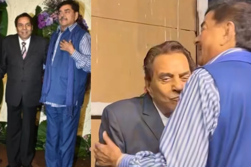Dharmendra and Shatrughan Sinha