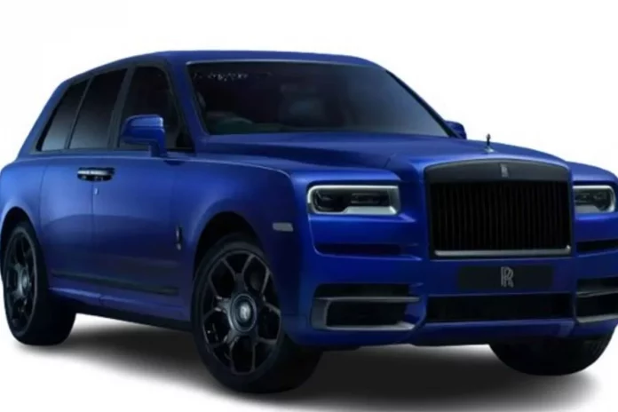 Rolls Royce Cullinan Blue Edition