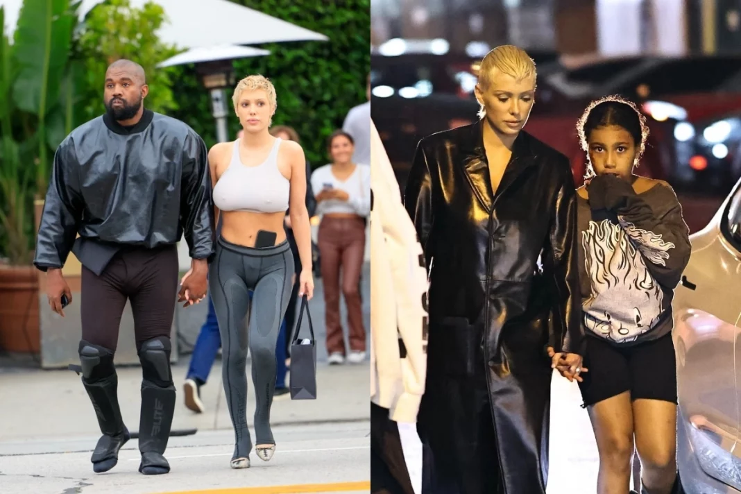 Kanye West's new wife and daughter