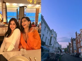 Kapoor sisters in London