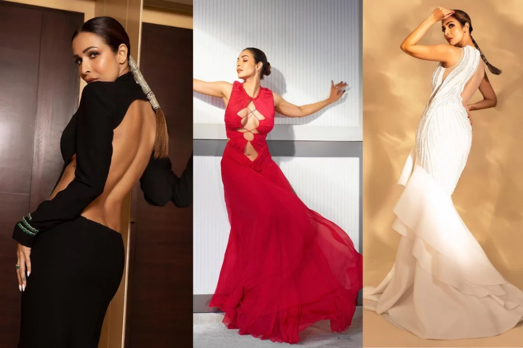 Malaika Arora has always been a trendsetter, and her four exquisite cut-out dresses have once again proven her impeccable fashion choices