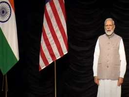PM addressed a large crowd of Indian diaspora at Ronald Regan Center in Washington.