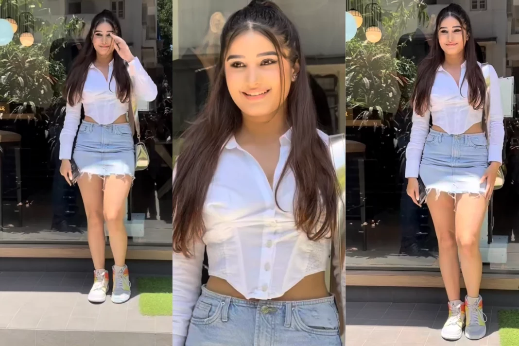 Bollywood diva Raveena Tandon's daughter Rasha Thadani was spotted recently, turning heads with her stunning fashion choices