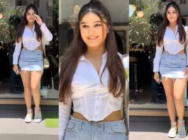 Bollywood diva Raveena Tandon's daughter Rasha Thadani was spotted recently, turning heads with her stunning fashion choices
