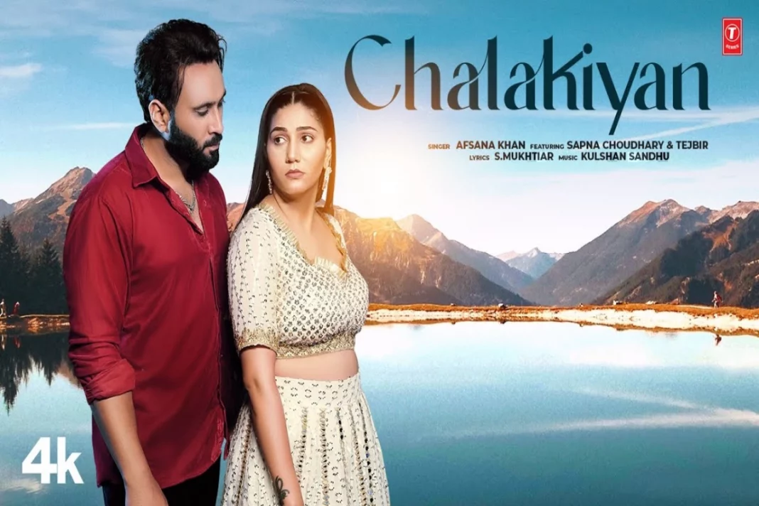 Sapna Chaudhary can be seen portraying the role of a heartbroken lover in the music video, 