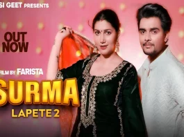 Sapna Chaudhary, the renowned Haryanvi dancing sensation, has once again left fans spellbound with her latest song titled 'Surma (Lapete 2)'