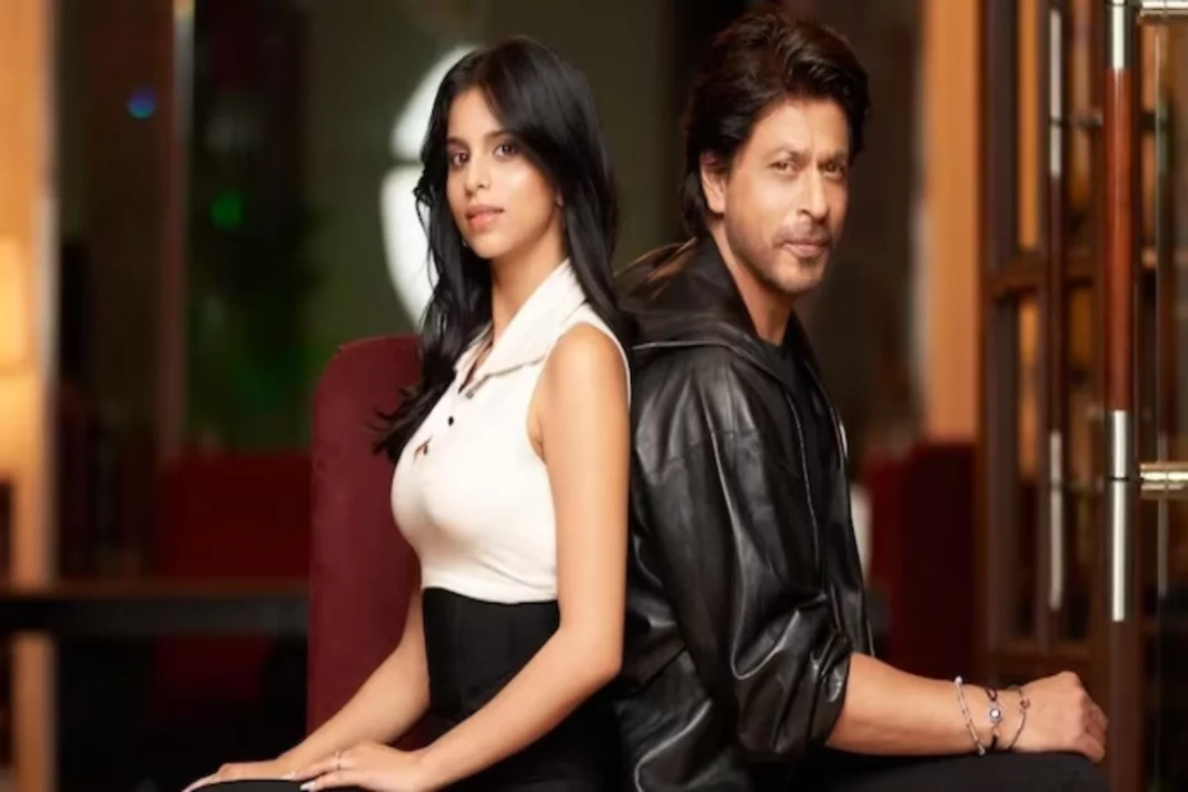 Suhana Khan and Shah Rukh Khan