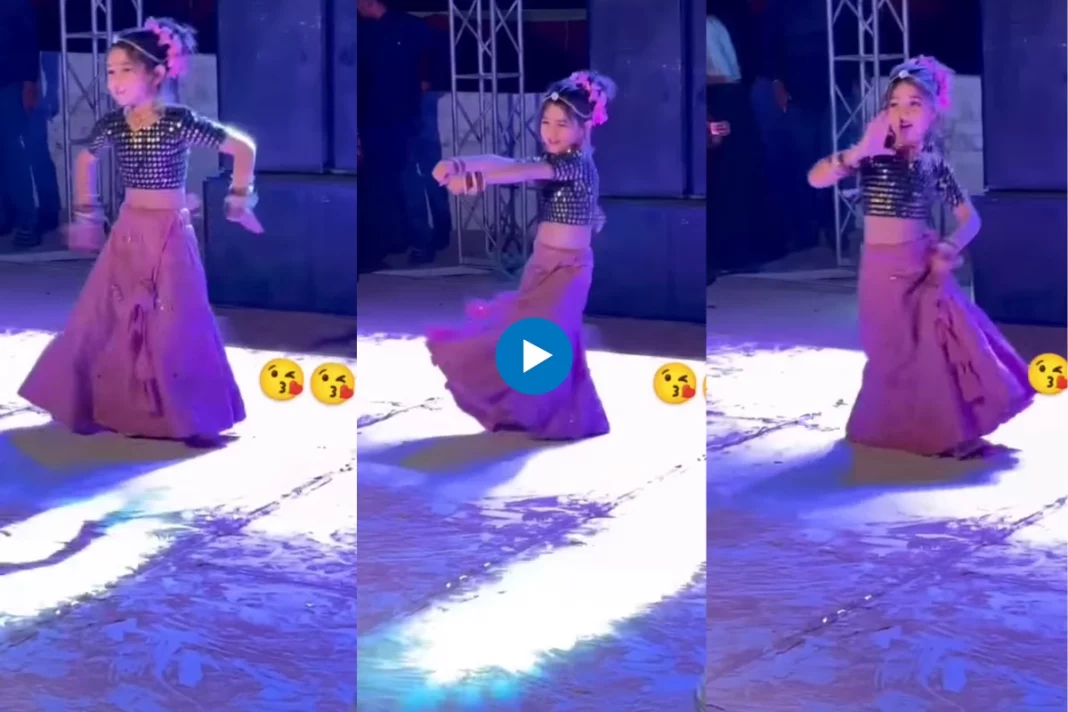 Little girl dancing on 'Machi Machi'