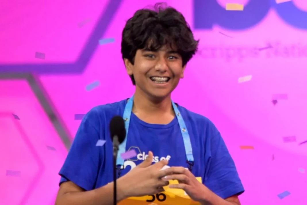 Spelling Bee winner Dev Shah