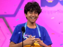 Spelling Bee winner Dev Shah