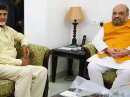 Chandrababu Naidu meets Amit Shah