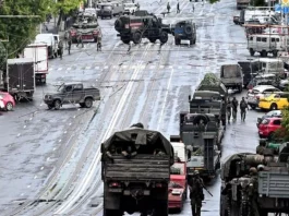 The Wagner forces move through Lipetsk region as Moscow secures its position along M4 Highway.