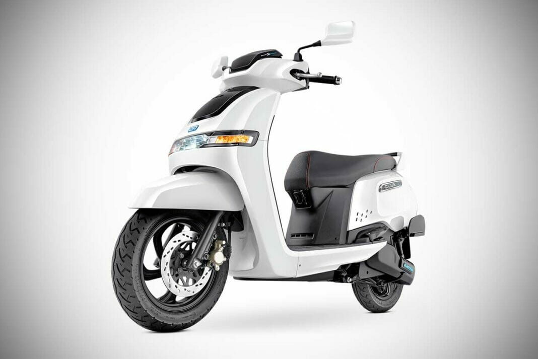 Mystery TVS EV Scooty