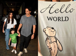 Arjun Rampal and Gabriella Demetriades