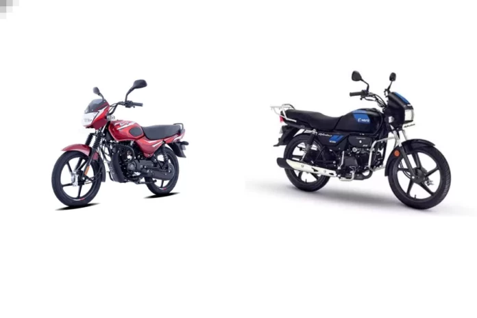 Bajaj CT 100 vs Hero Splendor Plus