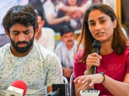 Bajrang Punia and Vignesh Phogat