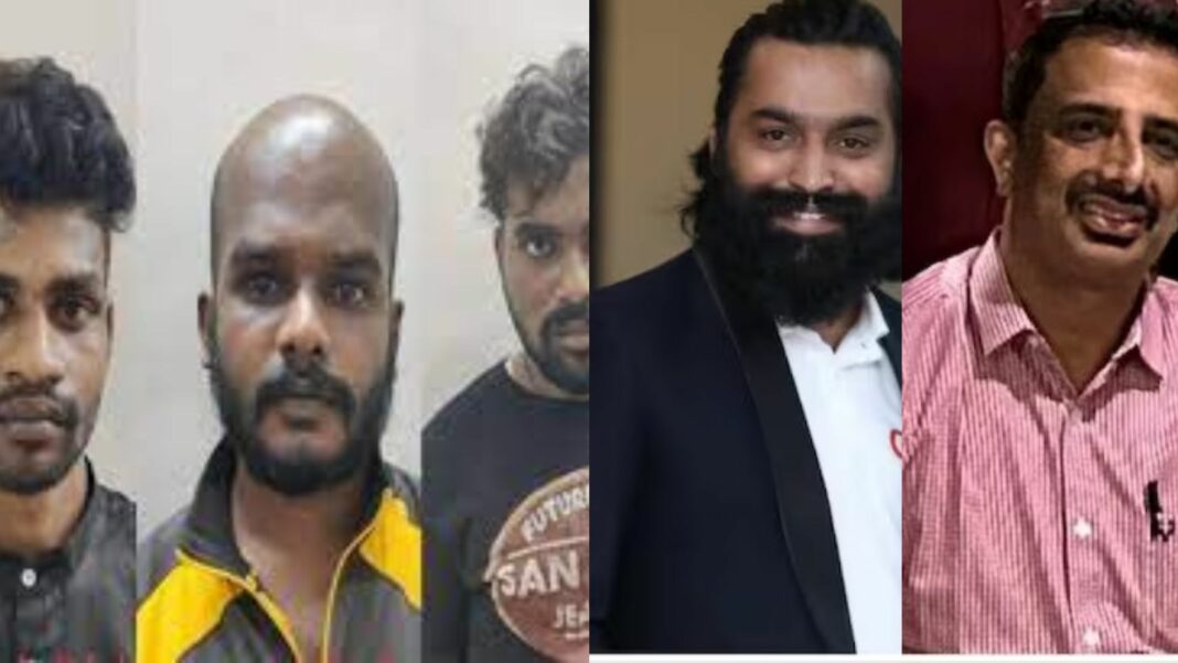 Three accused have been arrested in Bengaluru double murder case.