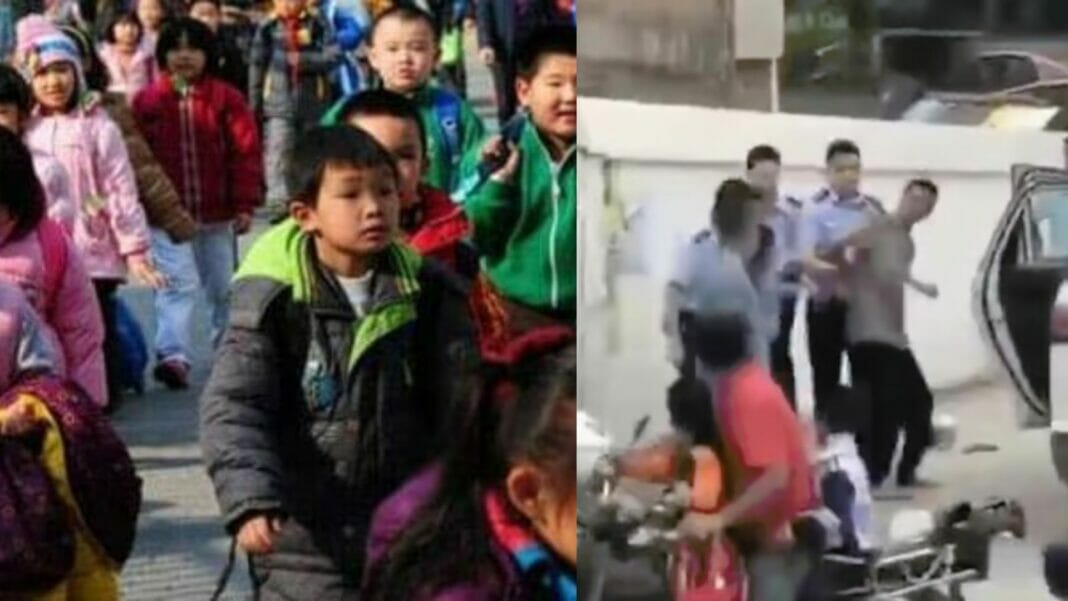 The attack has left 6 people including 3 children