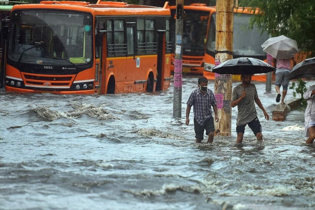 Delhi rain