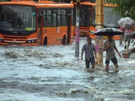 Delhi rain