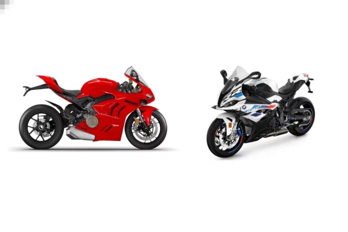 Ducati Panigale V4 vs BMW S 1000 RR Ducati Panigale V4 vs BMW S 1000 RR