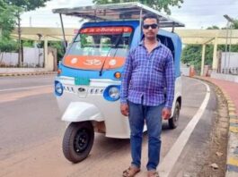 EV Converted into Solar powered Auto