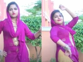 Haryanvi dance video