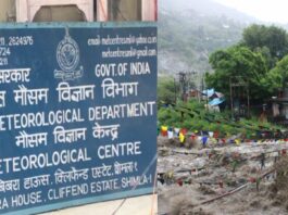 Flashflood warnings issued for 5 districts of Himachal Pradesh.