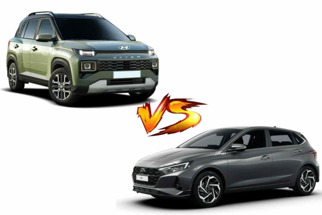 Hyundai Exter vs Hyundai i20: Battle within! comparison between the best, Do read before you buy