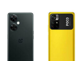 OnePlus Nord CE 3 Lite vs Poco M4 Pro 5G