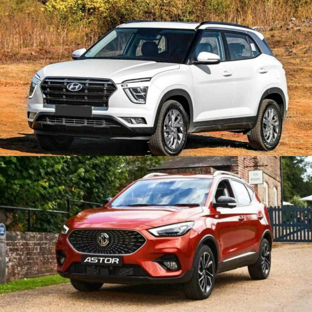 Hyundai Creta vs MG Astor