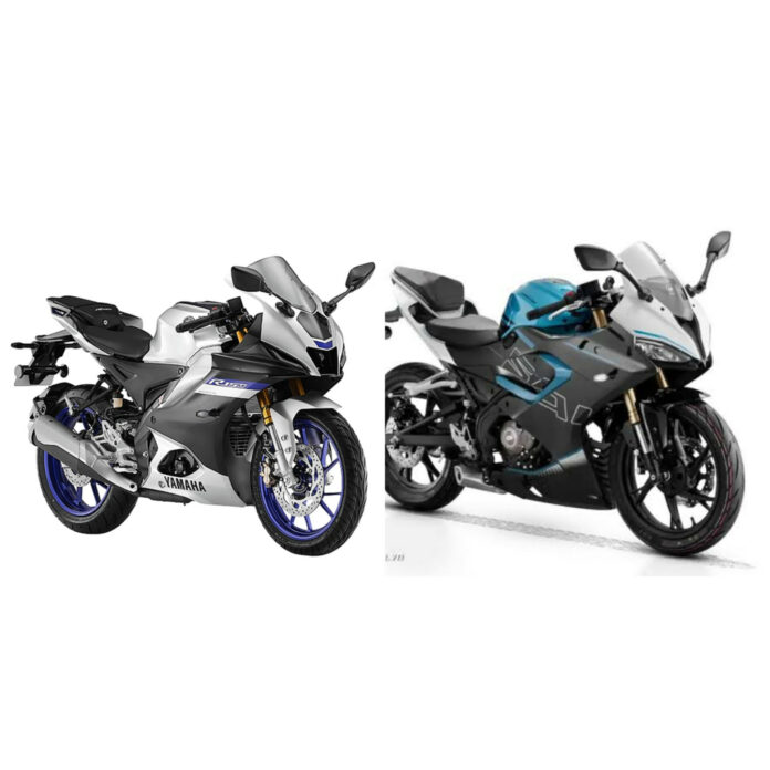 QJ Motor Sai 150 vs Yamaha R15 V4