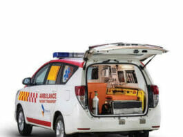 Toyota Innova Crysta Ambulance