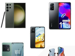 Top 5 Battery backup phones