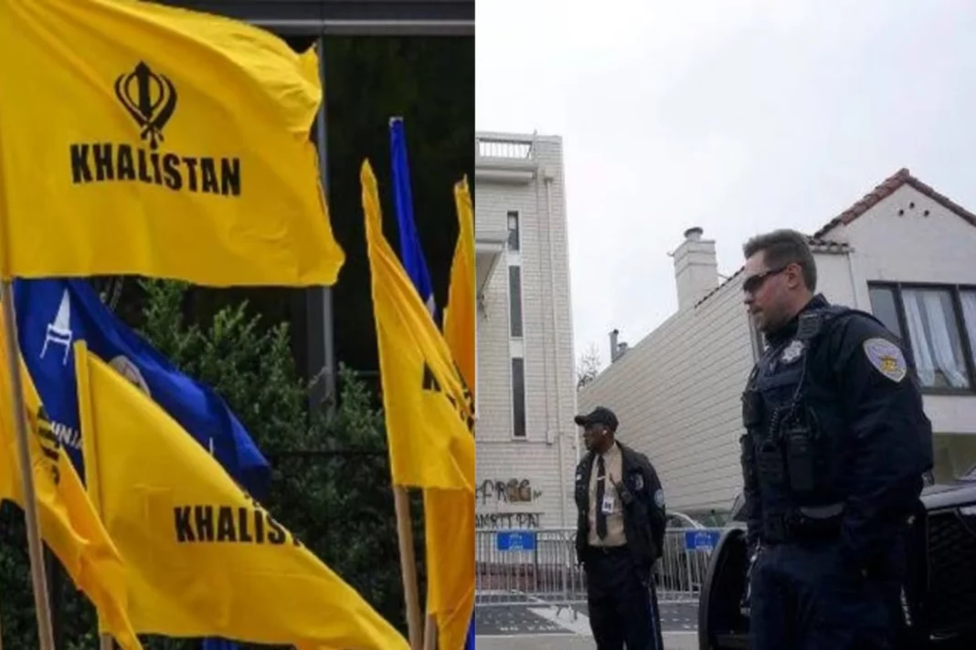 Khalistani supporters tried to burndown Indian Consulate in San Francisco.