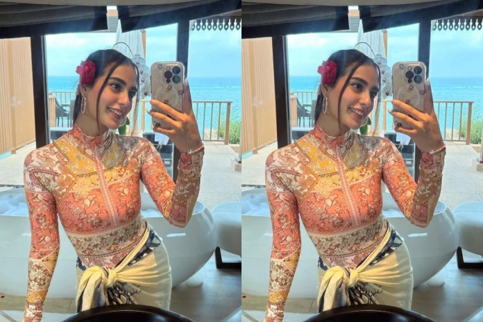 Iqra Aziz Sizzling swimsuit look