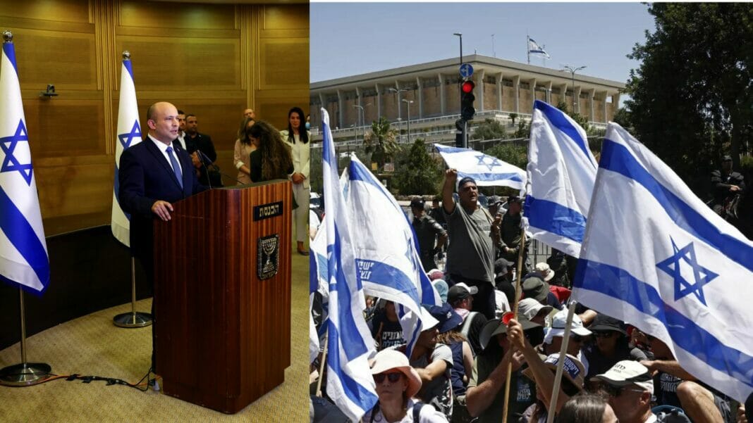 Israeli parliament voted for judicial reforms bill amid mass protest
