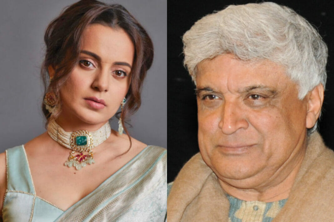 Kangana Ranaut and Javed Akhtar
