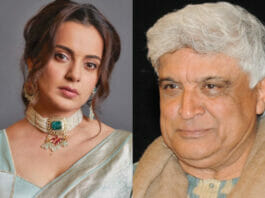 Kangana Ranaut and Javed Akhtar