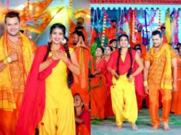 Khesari Lal Yadav and Nitu Yadav