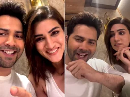 Kriti Sanon and Varun Dhawan