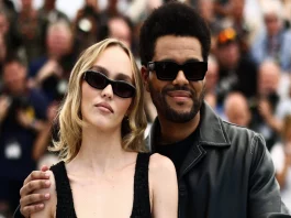 Lily-Rose Depp and Abel Tesfaye
