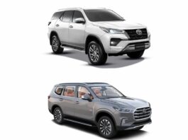 MG Gloster Vs Toyota Fortuner
