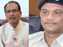 CM Shivraj announces compensation for drowned TI Rajaram Baskale.