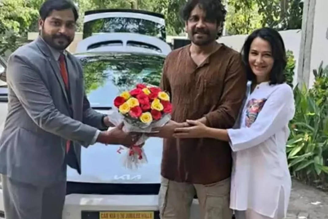 Telugu Superstar Nagarjuna adds a Kia EV6 to his garage, Details