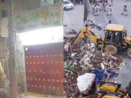 Mari Mata temple demolished in Karachi.