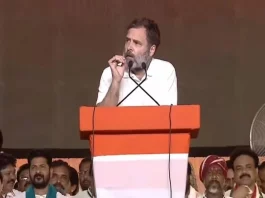 Rahul Gandhi attacked CM KCR and BJP during an address in Telangana .