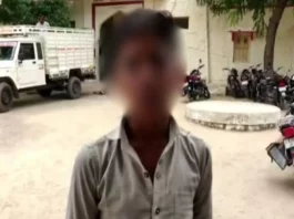Dalit student beaten by teacher for drinking water from pot.