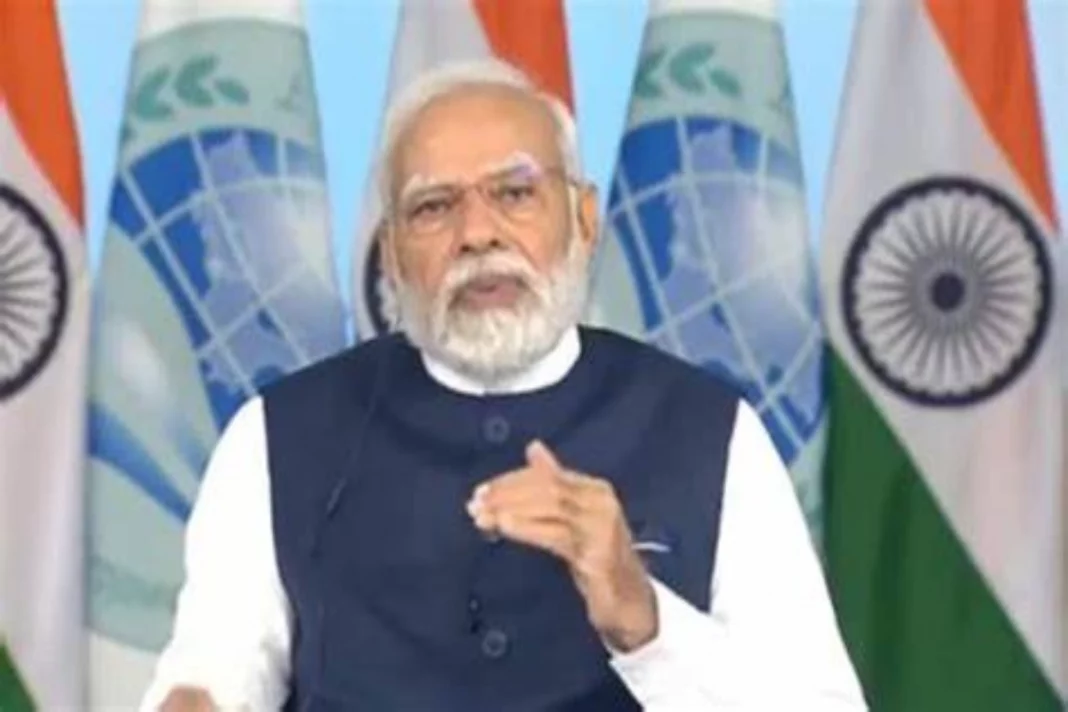 PM Modi addressed virtual SCO Summit